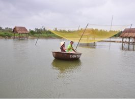 Hoi An tour: Cam Thanh Basket Boat Tour